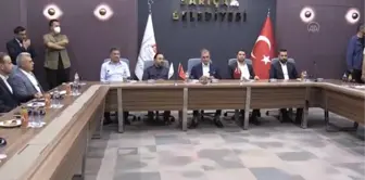 Adana haber... AK Parti Sözcüsü Çelik, Sarıçam Belediyesi ziyaretinde konuştu