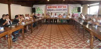 Hatay haber | HDP Eş Genel Başkanı Mithat Sancar, Hatay'da konuştu