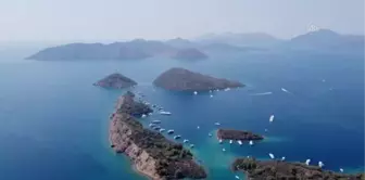 Mavi turun adresi Göcek, yabancı turistlerle hareketlendi