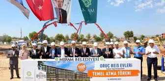 Konya haberleri! Meram'da Oruç Reis Evleri'nin temeli atıldı