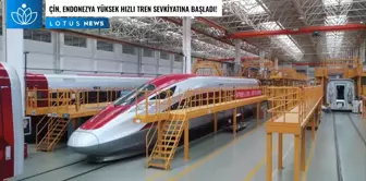 Video: Çin, Endonezya'ya Yüksek Hızlı Tren Sevkiyatına Başladı