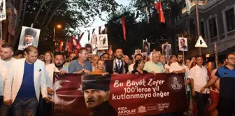 Büyük Zaferin 100. Yılı, Beşiktaş'ta Zafer Yürüyüşü ve Kenan Doğulu Konseri ile Kutlandı