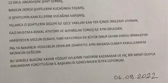 İYİ Parti'de, 'HDP'ye bakanlık verilebilir' istifası