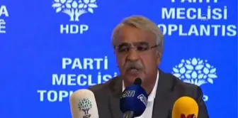 HDP Eş Genel Başkanı Sancar, Parti Meclisi toplantısında konuştu