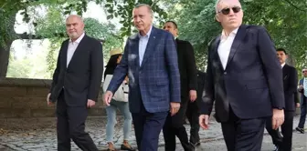 Cumhurbaşkanı Erdoğan ABD'de! Kritik zirve öncesinde Central Park'ta yürüyüş yaptı