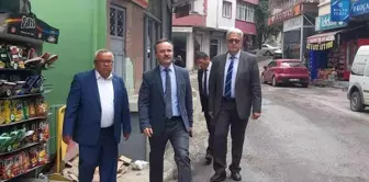 Başkan Başol, ILBANK Bölge Müdürü Kara ile çalışmaları yerinde inceledi