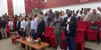 Aziz Mahmud Hüdayi Vakfı'nın Sudan'daki yurdunda kalan öğrencilere mezuniyet töreni