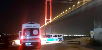 Osmangazi Köprüsü'nde intihar! Aracını durdurup kendini metrelerce yüksekten aşağıya bıraktı