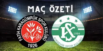 Karagümrük– Kırşehirspor maç özeti | Karagümrük maç özeti İZLE! Karagümrük– Kırşehirspor maç özeti İZLE!