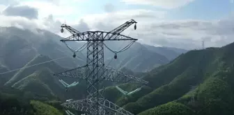 Çin'in Doğusunda 220Kv Enerji Nakil Hattı İnşaatı Son Sürat Devam Ediyor