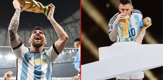 Tarihe geçen paylaşım! Messi'nin kupalı fotoğraflarının beğeni sayısı ağızları açık bıraktı