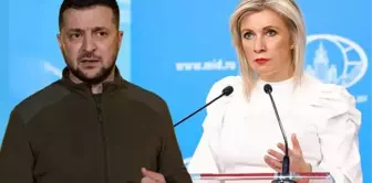 Rusya Dışişleri Bakanlığı Sözcüsü Zaharova, Ukrayna lideri Zelenski'ye küfür etti