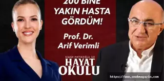 Prof. Dr. Arif Verimli: Öğrencilik Hayatımda Kaldığım Tek Ders Psikiyatri