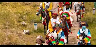 Fpv Özellikli Drone ile Tibet'i Keşfedin: Platoda At Yarışı