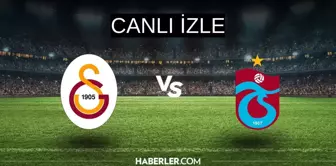 Galatasaray-Trabzonspor CANLI izle! Galatasaray-Trabzonspor maçı Canlı anlatım! Galatasaray-Trabzonspor maçı kaç kaç?