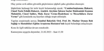 İstanbul Valiliği: Hdp'nin İl Binasına Giren Şüpheli Gözaltın Alındı