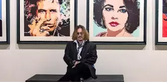 Johnny Depp... RESSAM YÖNÜ SERVET KAZANDIRDI!