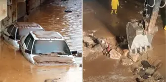 Sel felaketinde 16 kişinin can verdiği Şanlıurfa'da sağanak! Sokaklar yeniden göle döndü