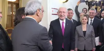 Millet İttifakı'nın Cumhurbaşkanı Adayı Kılıçdaroğlu, Hdp Eş Genel Başkanları Buldan ve Sancar'ı TBMM'de Ziyaret Etti