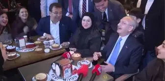 Sütlaç yiyen Kılıçdaroğlu, 'Hesabı kim ödeyecek?' dedi, İmamoğlu'nun yanıtı kahkahaya boğdu