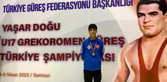 Eyyübiyeli sporcu Türkiye şampiyonu oldu