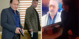 17 yıllık partneri Şevket Çoruh'u televizyonda gören Özgür Ozan, ekranı öptü