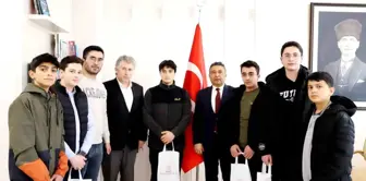 Türkiye finallerine kalan öğrencilerden ziyaret