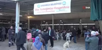 Karabiga Belediyesi bin 500 kişilik iftar yemeği verdi