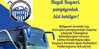 Kayseri ASKF Aksaray'a otobüs kaldırıyor