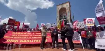 Nakliyat İş Sendikası 1 Mayıs'ı Kazancı Yokuşu'nda andı