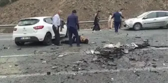 Erzincan'da trafik kazası: 1 ölü, 3 yaralı