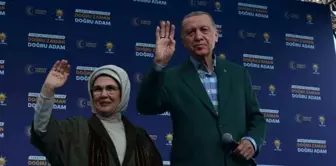 Cumhurbaşkanı Erdoğan, Tekirdağlılarla birlikte şarkı söyledi