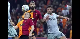 Spor Toto Süper Lig: Galatasaray: 1 - Medipol Başakşehir: 0 (İlk yarı)