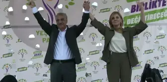 HDP Eş Genel Başkanı Mithat Sancar, Yeşil Sol Parti mitinginde konuştu