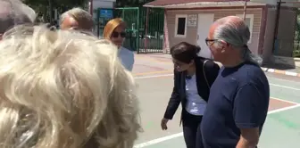 HDP Eş Genel Başkanı Mithat Sancar, Ankara'da oy kullandı