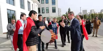 Başakşehir'in özel gençler davul zurnalı asker eğlencesi