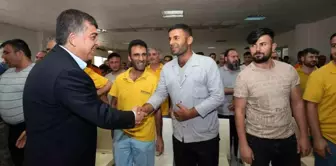 Abdulhamit Gül ve Rıdvan Fadıloğlu Gaziantep'te İşçi ve Esnaf Ziyaretleri Yaptı