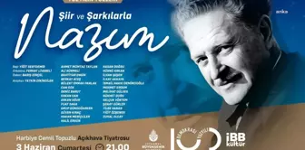 İBB, Nazım Hikmet'i Şiir ve Şarkılarla Anacak