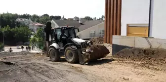 Mudanya'da Parke Çalışmaları Devam Ediyor