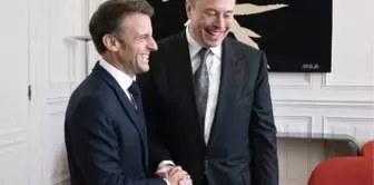 Fransa Cumhurbaşkanı Macron, Suudi Arabistan Başbakanı Veliaht Prens ve Elon Musk ile Görüştü