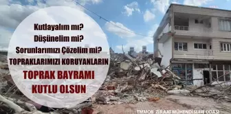 Ziraat Mühendisleri Odası: 'Topraklarımızı Koruyanların 'Toprak Bayramı' Kutlu Olsun'