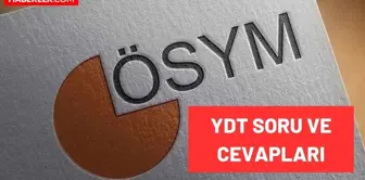 YDT soru ve cevapları 2023: YDT soru kitapçığı ve cevap anahtarı! YDT Almanca, Arapça, İngilizce, Rusça ve Fransızca soruları ve cevapları nelerdir?