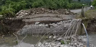 Ordu'da Sağanak Su Baskınları ve Heyelanlar