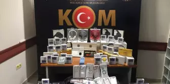 Sinop'ta Gümrük Kaçağı Elektronik Cihazlar Yakalandı