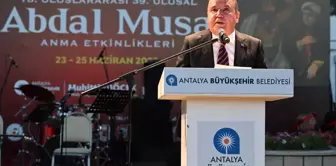 Abdal Musa Anma Etkinlikleri Elmalı'da yapıldı