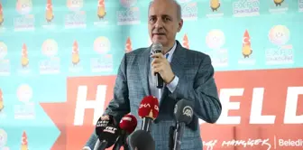 TBMM Başkanı Numan Kurtulmuş, Kahramanmaraş'ta depremzedelerle buluştu Açıklaması