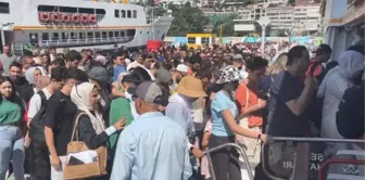 Kurban Bayramı Tatilinde Adalar'da Yoğunluk