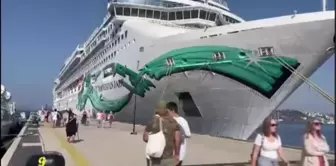 Norwegian Jade, Bodrum'a 2 bin 658 yolcu getirdi