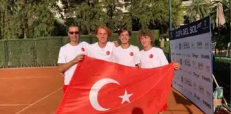 14 Yaş Erkek Milli Tenis Takımı Avrupa Yaz Kupası Finalleri'nde finale yükseldi