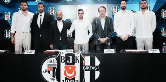 Beşiktaş Erkek Basketbol Takımı'nın yeni transferleri için imza töreni düzenlendi